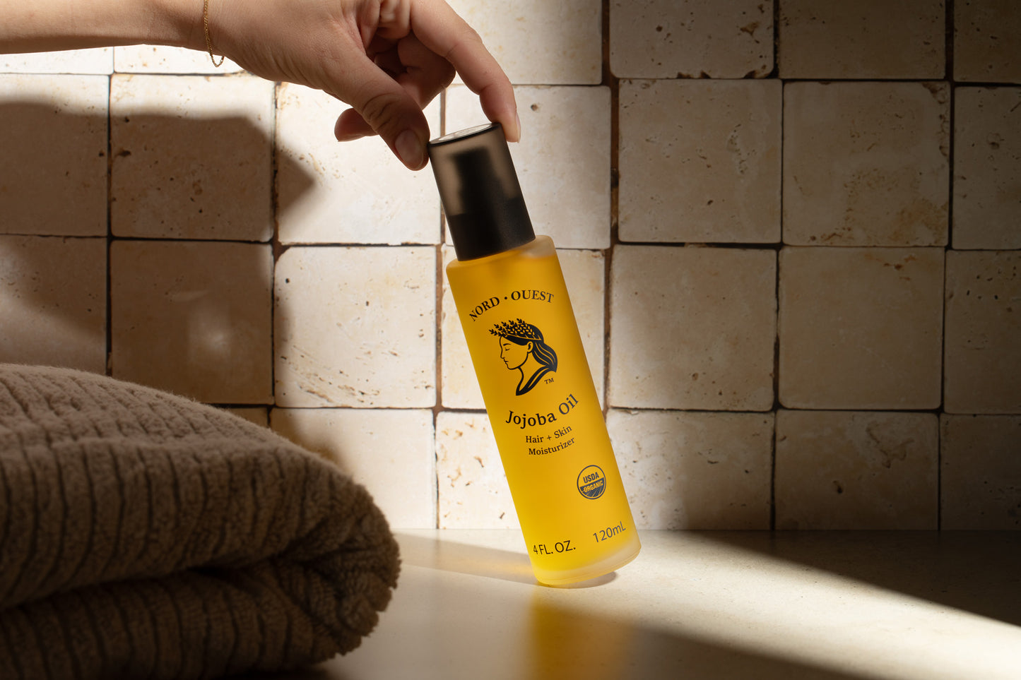 Aceite de jojoba orgánico Nord-Ouest — 4 fl oz / 120 ml