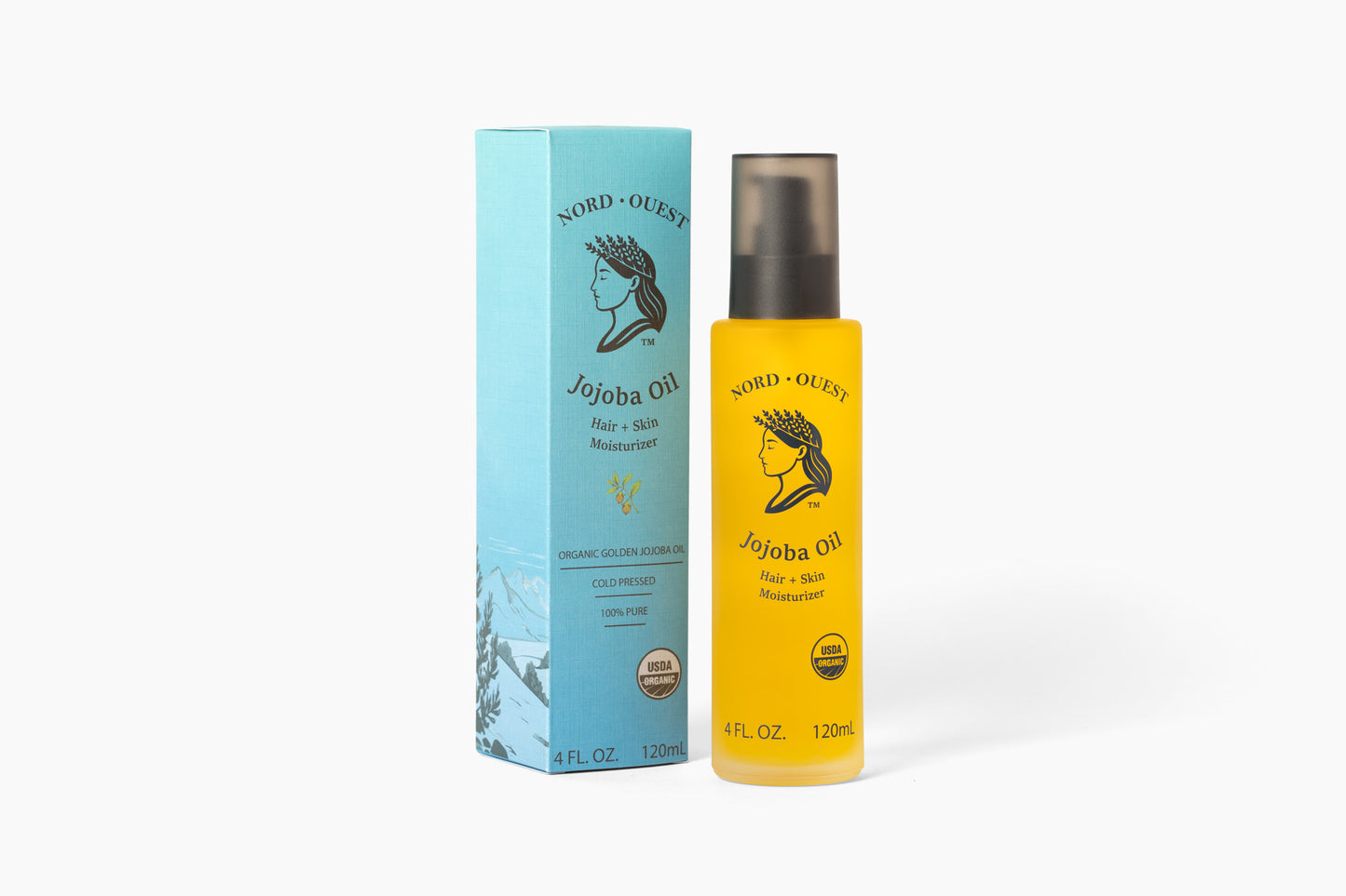 Aceite de jojoba orgánico Nord-Ouest — 4 fl oz / 120 ml